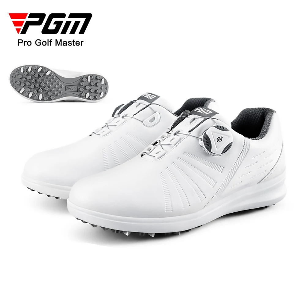 PGM XZ179 antislip waterproof golf shoes quick lacing womens golf shoes