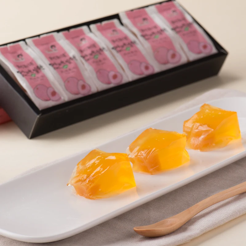  Top Quality Halal Fruit & Vegetable Snacks Sugarless Hawthorn Pulp Juice Taiwan Jelly with Factory