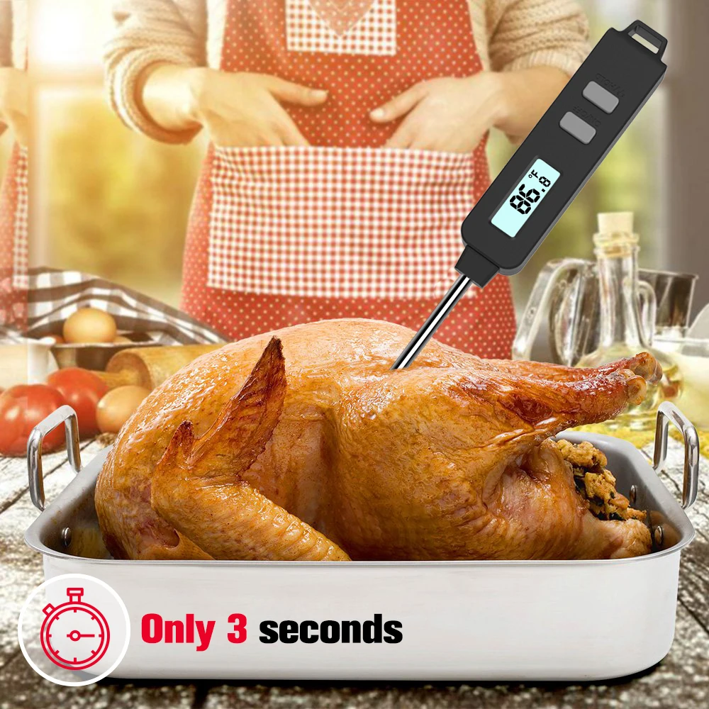 Hot Sale Pen Food Thermometer Waterproof Industrial Digital Multi Thermometer Hygrometer Meat Wireless Outdoor OEM Customized