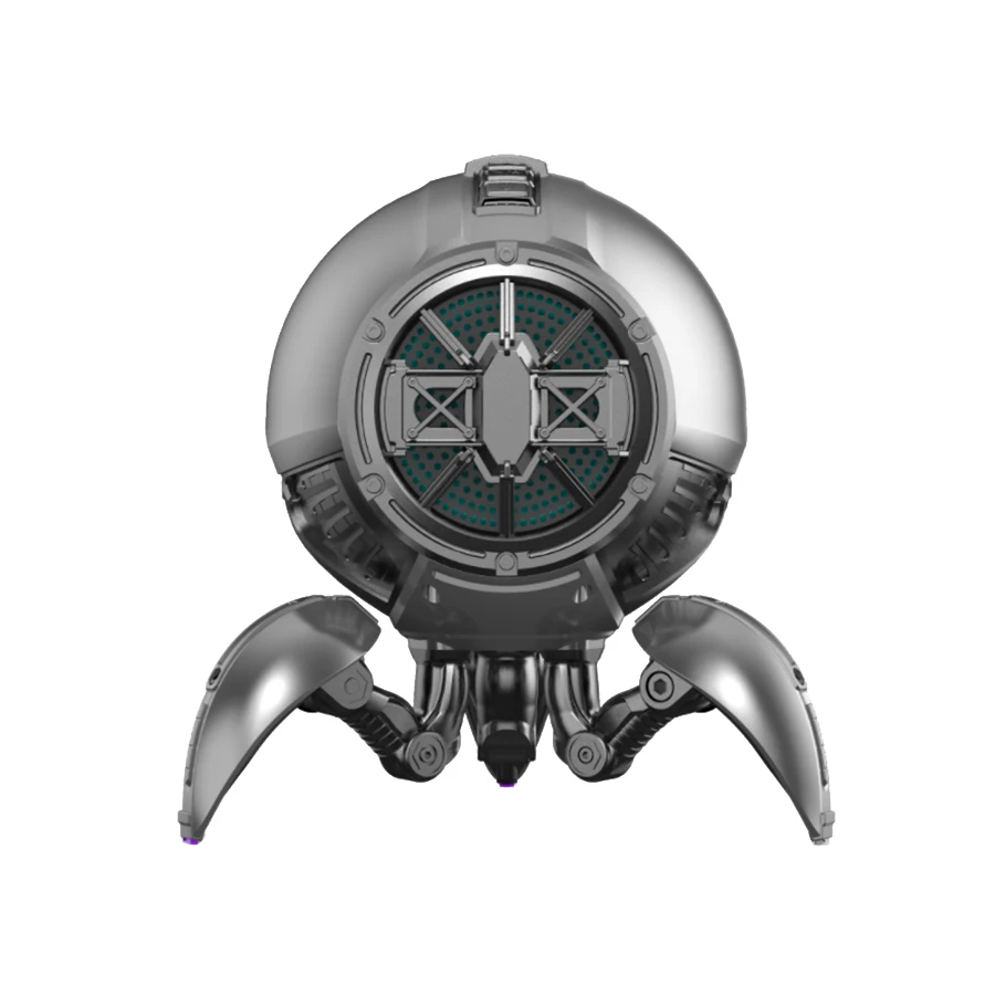 New Product Ideas 2025 Immersive Sound High-End Cool Sci Fi Special Shaped Roboto Species Invade Loa Bass Blue tooth Speakers