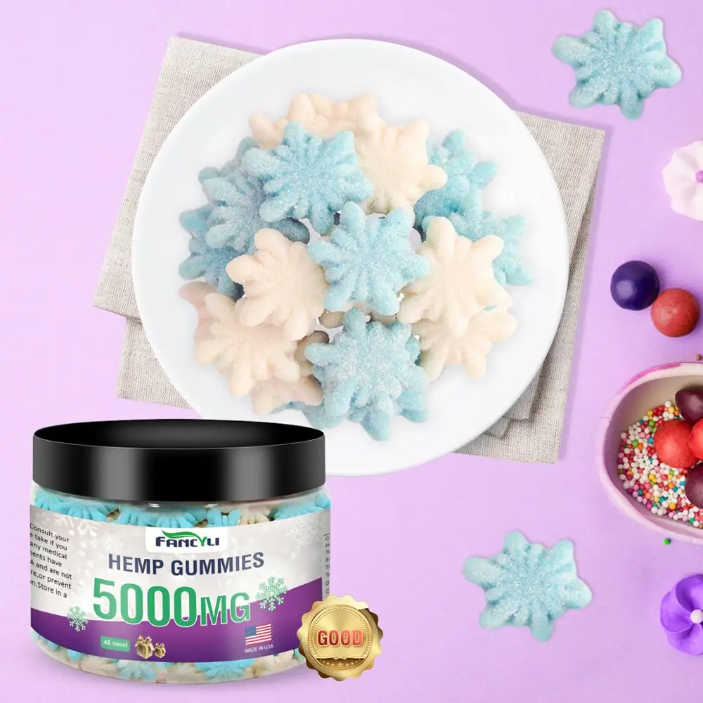 
Colourful yummy Christmas soft sweets sugar coated gummy Customized candy 