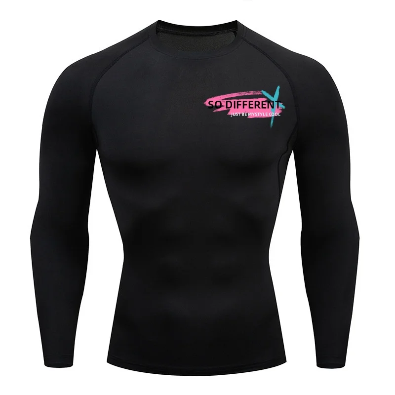 2024 New Long Sleeved Custom Clothing for Running Basketball, Sports Training Breathable Tight Fitting High Elastic Speed Drying