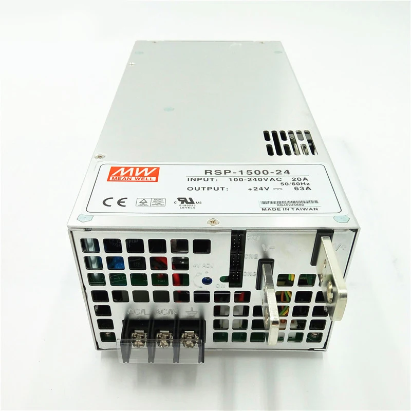 Meanwell RSP-1500-15 1500W 15V 100A Switching Power Supply With Active PFC Function 5V 12V 15V 24V 27V 48V Power Supply