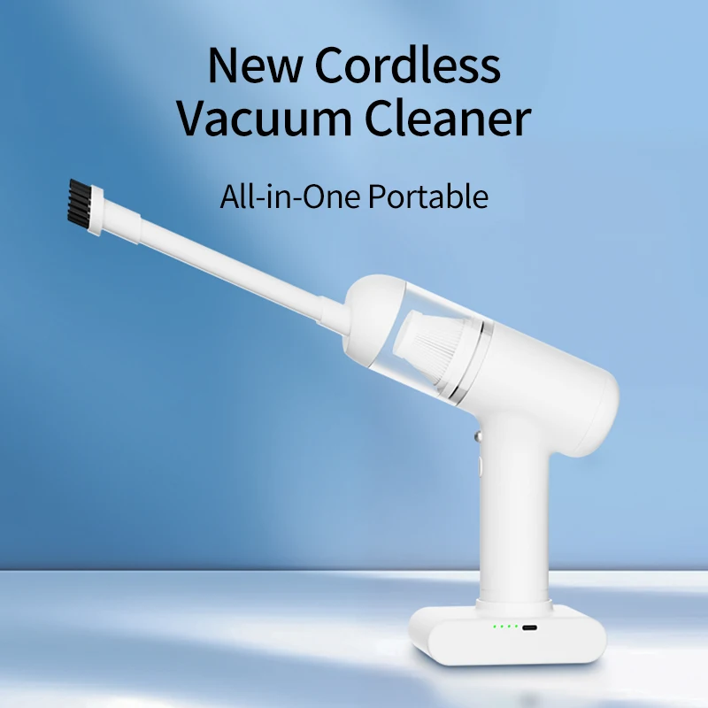 Factory Wireless Portable Usb 2 in 1 Car Cleaner Vaccum High Power Dual-use Mini Handheld Vacuum for Home