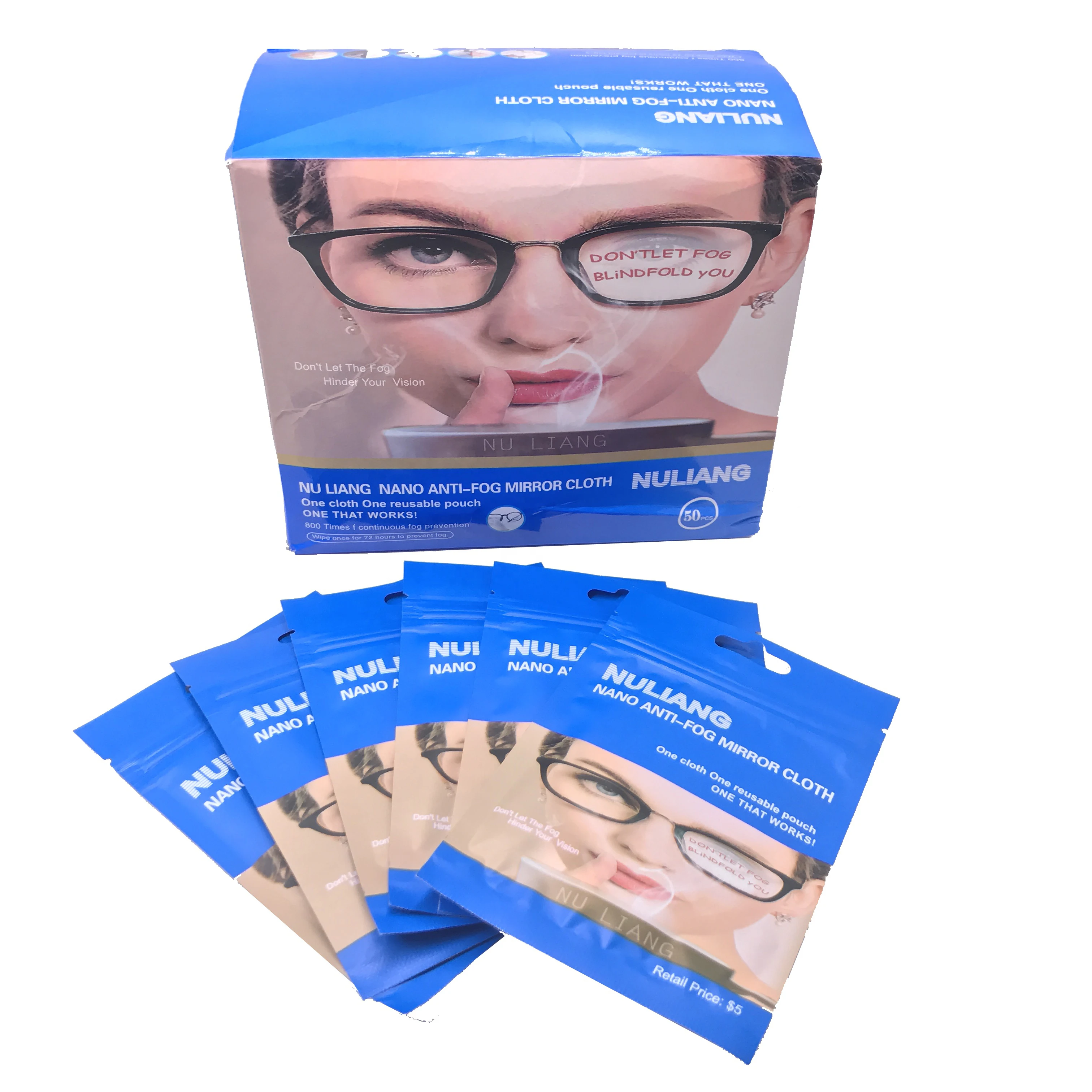 EUGENIA Анти-туман для очки микро волокна чистящие салфетки из