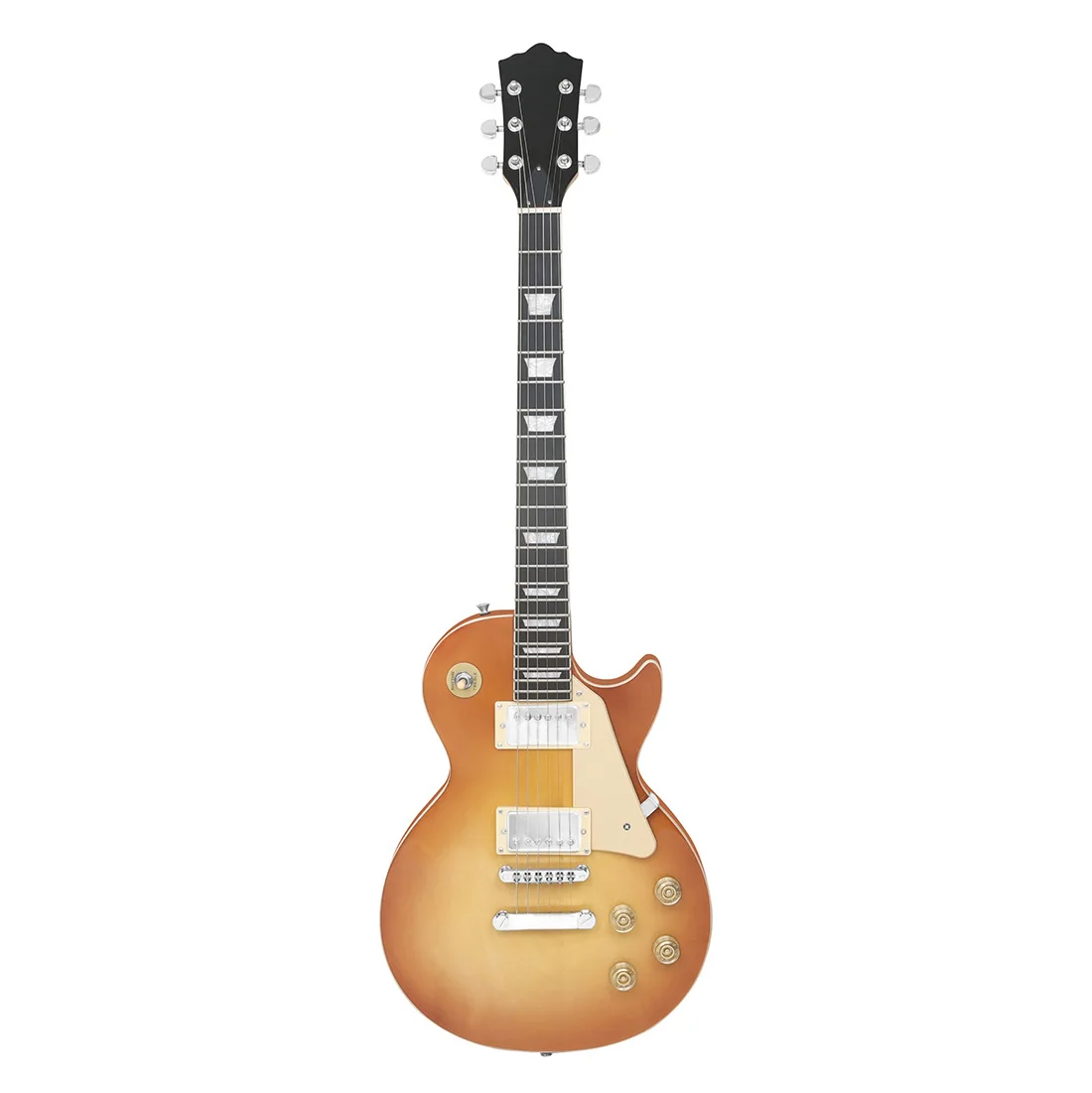 Entry-Level Travel Electronic Guitar Solid Wood Electric Guitar For Adults, 22 Frets, Professional Playing Lp Electric Guitar