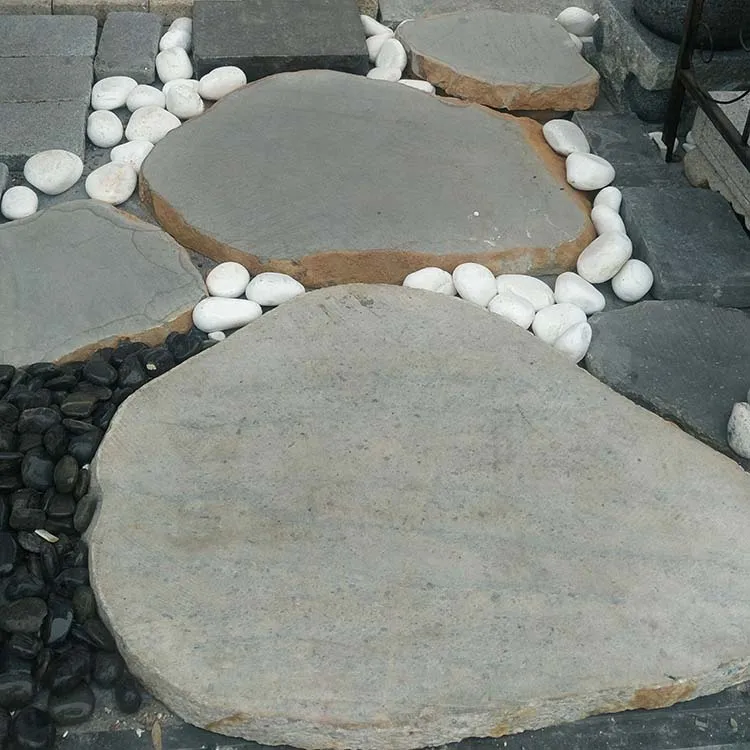 Опт Черные базальтовые садовые шаговые камни