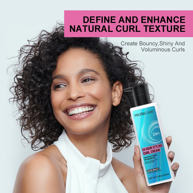 Private Label Curly Hair Cream Hair Products Curl Cream