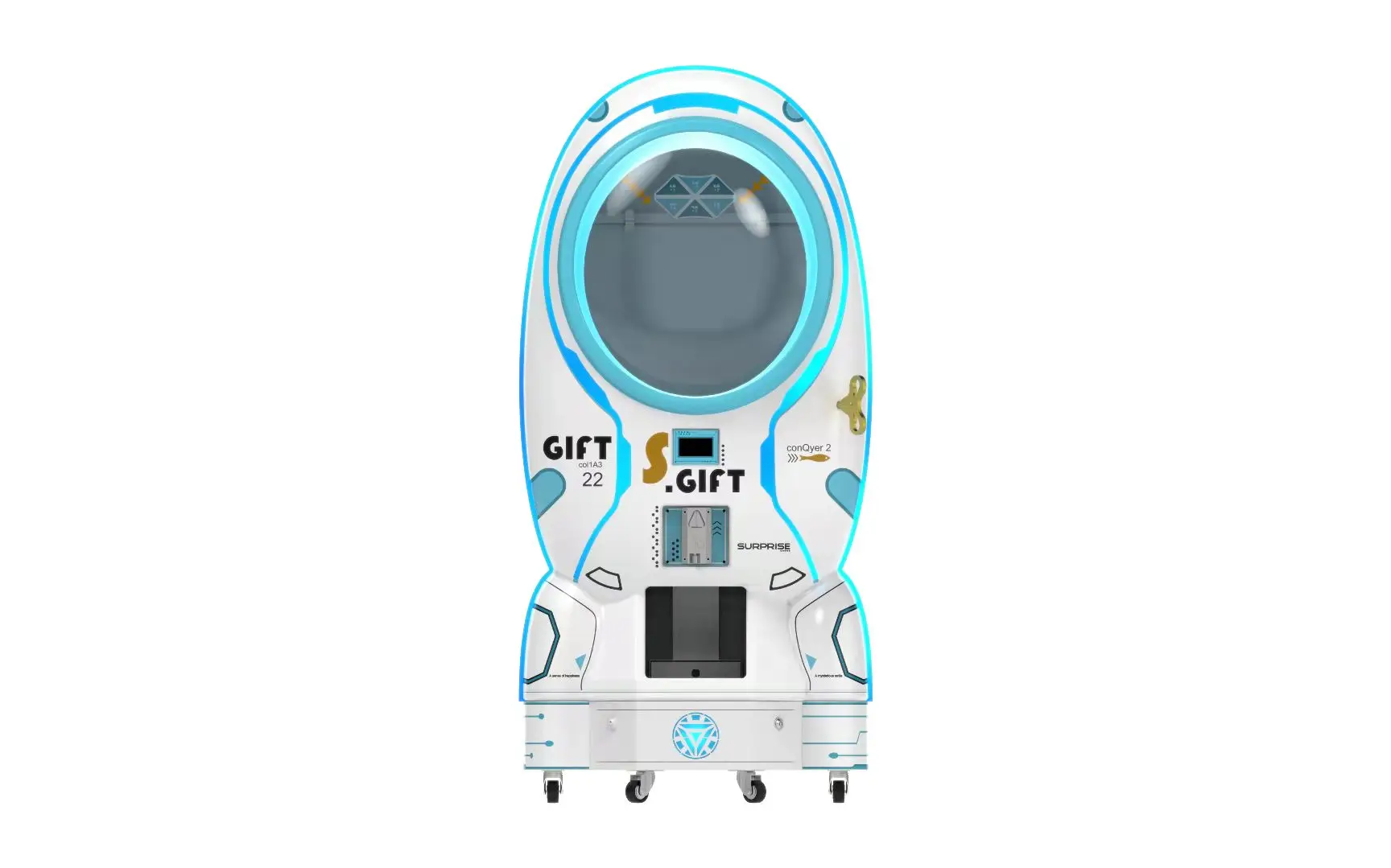 Vendor Supply Indoor Amusement Street Arcade Game Gift Vending Machine Capsule Toy Gashapon