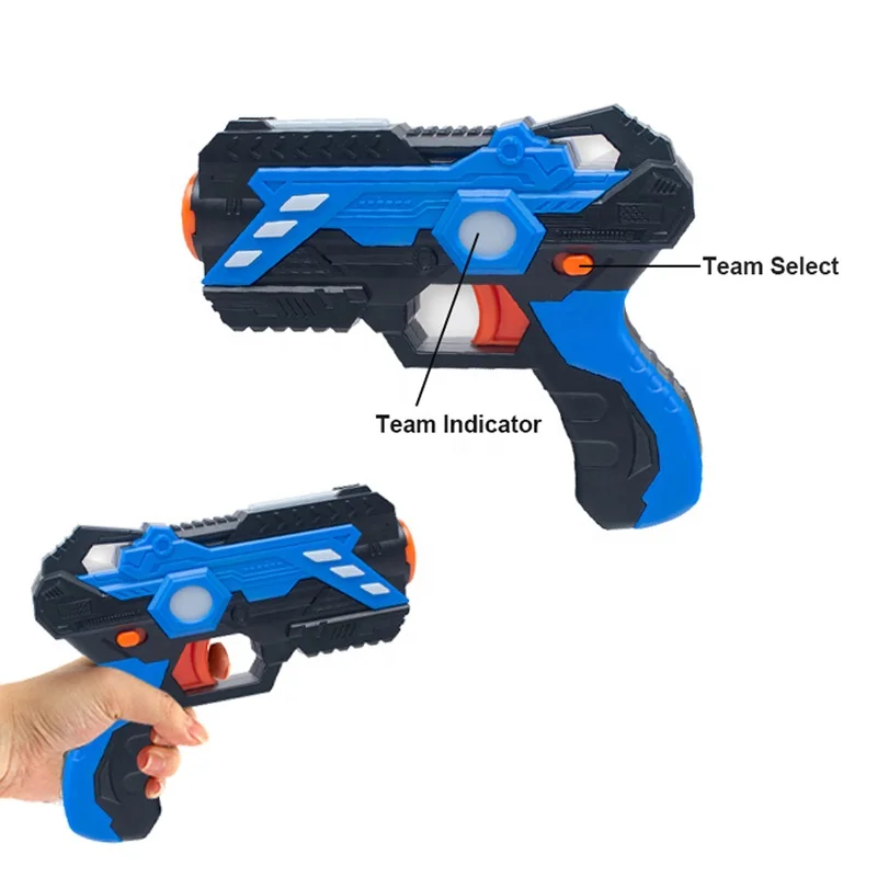 Мультиплеер, инфракрасная вибрация, звук и свет, пластиковый пистолет, игрушки, оборудование, лазерная бирка, пистолет для продажи