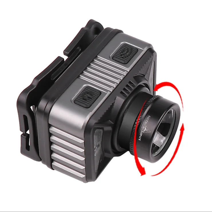 Новейшие светодиодные Налобные фонари XHP50.2 с USB-зарядкой и умным датчиком налобный фонарь зумом для рыбалки охоты туризма