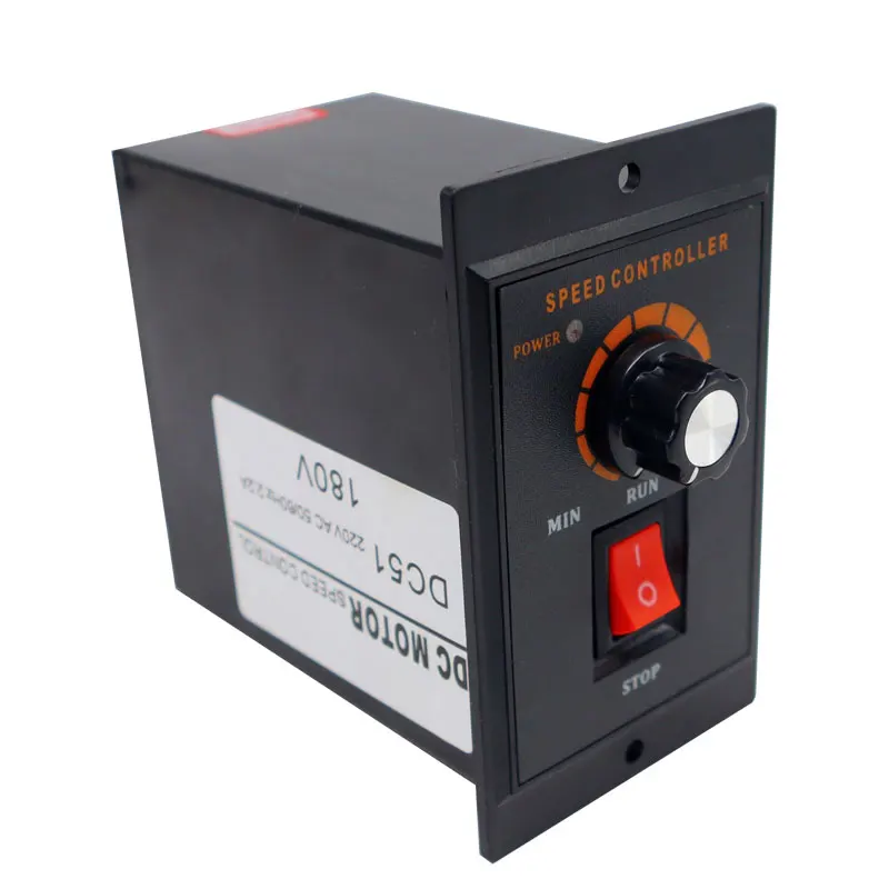 DC51 DC 220V Speed Controller Motor Controller 400w300w180w120w 90W Speed Control Units