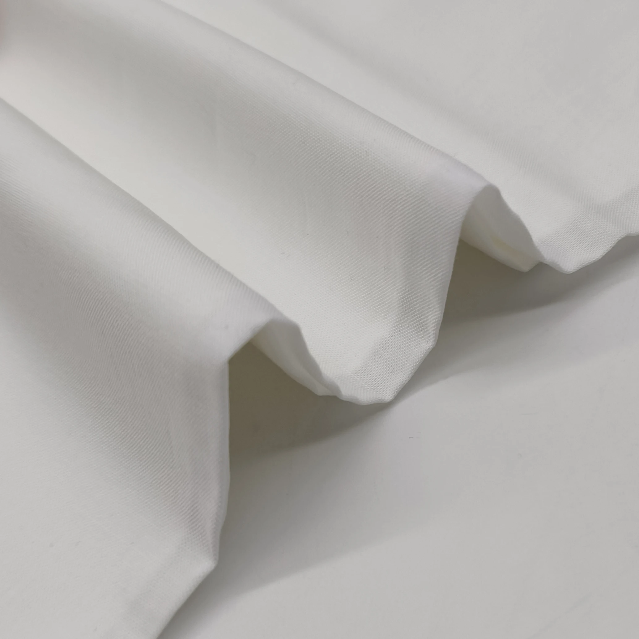 Combed Cotton Woven 100% Cotton Fabric Voile Plain  75 Gsm Cotton Fabric For robe fabric