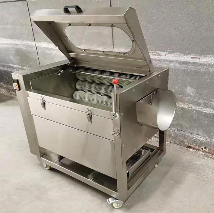 Shouchuang Cheap Price Commercial Automatic Groundnut Red Skin Peeler Dry Peanut Peeling Machine