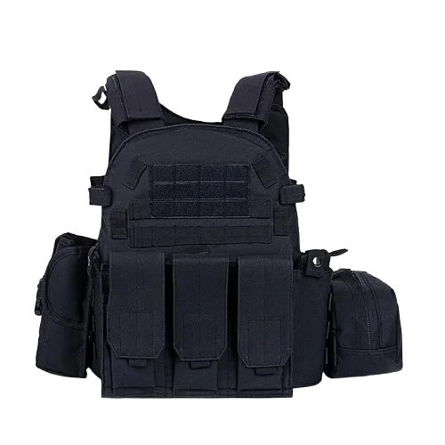 Multi-functioanal Oxford Waterproof Molle Tactical Vest Security Equipment Unisex For Tactical Training