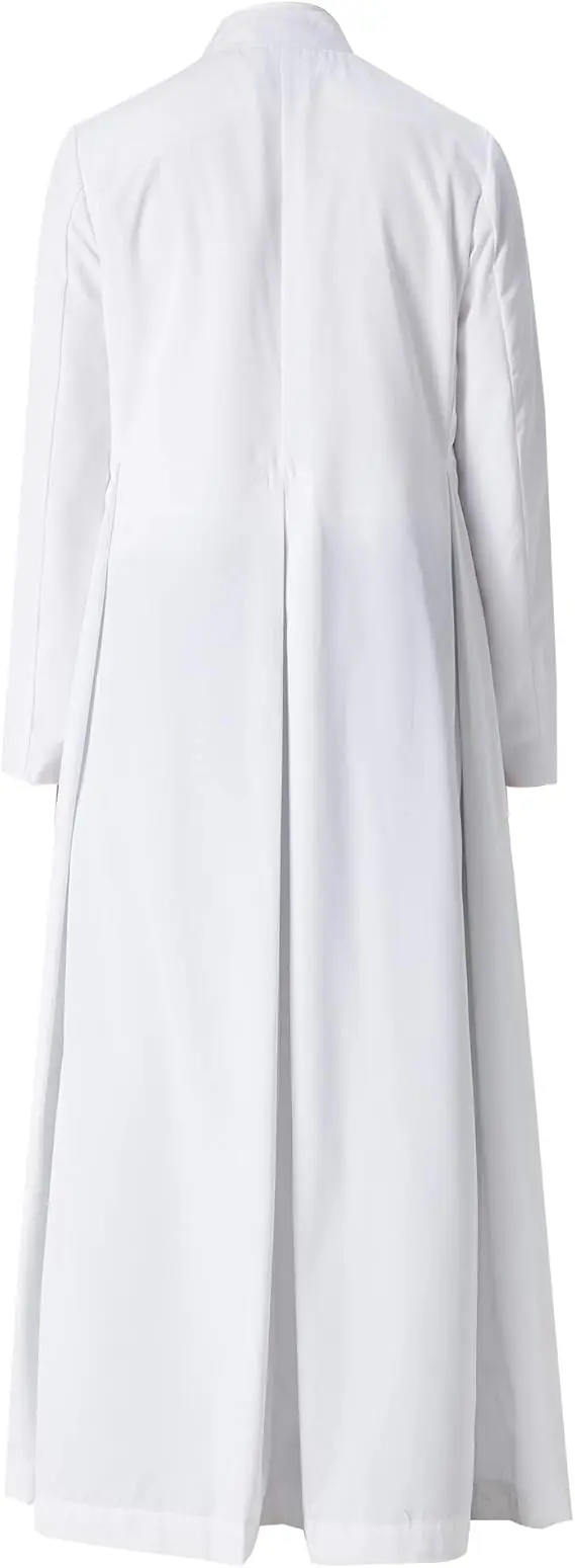 High quality Adult baptism dress Clergy Robes priest church dress pastor men and women priests garments with lining