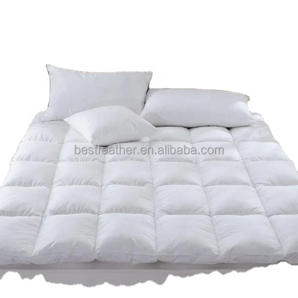 Сертифицированный тепловой и теплый мягкий матрас Oeko-tex для дома и отеля