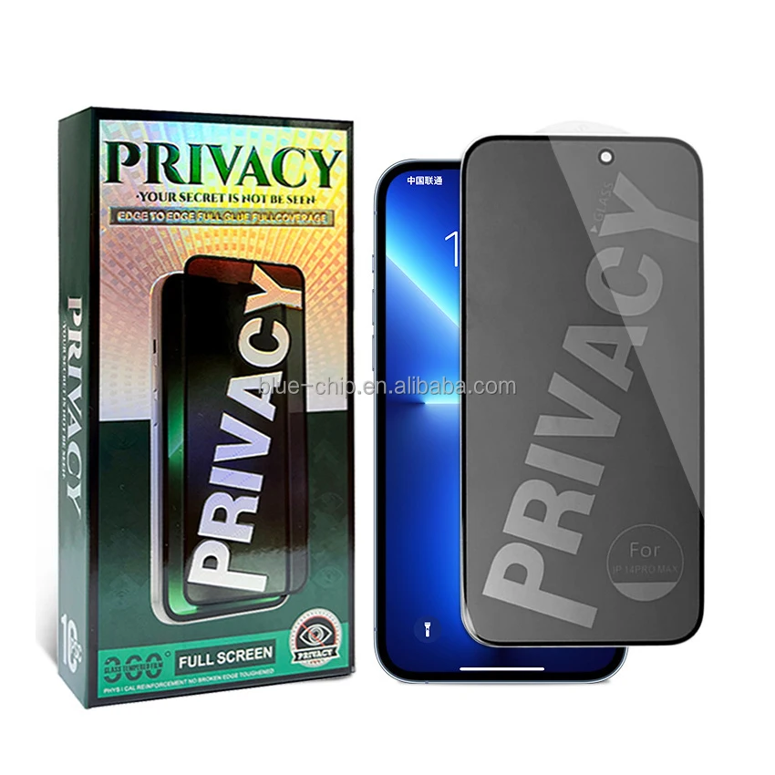 For Iphone 13 14 Privacy Anti-spy Anti-peeping Tempered Glass Privacy Screen Protector for iPhone 12 13 11 Pro Max
