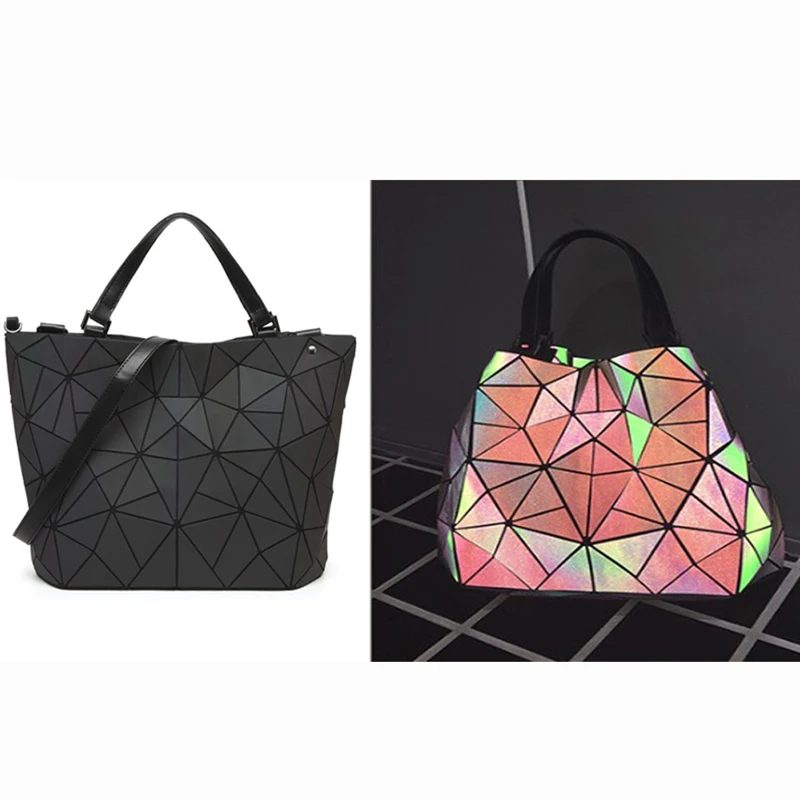 Women Bags Geometric Luminous Women Tote Bag Crossbody Shoulder Bag For Women Custom Handbags