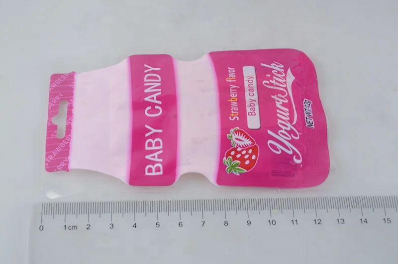 Yogurt tablet compressed candy stick