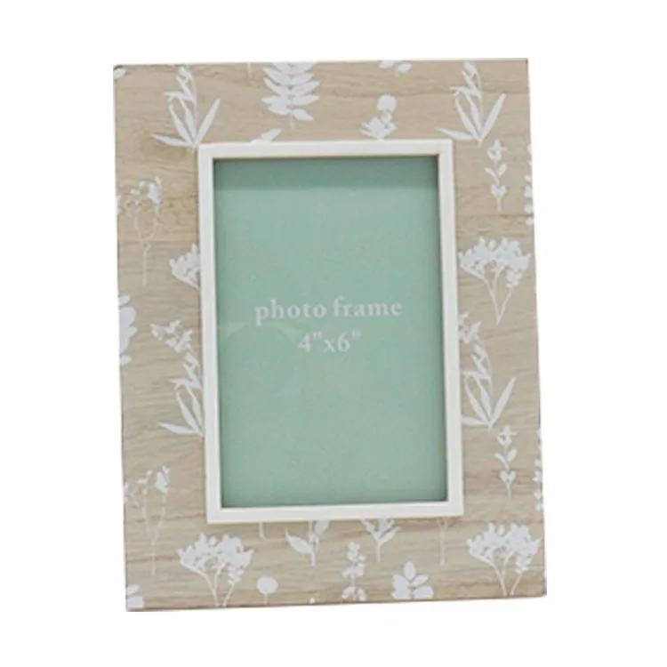New Wholesale House Tabletop Decorative Wooden Carved Photo Picture Frame