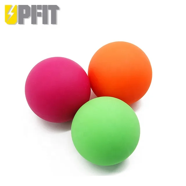 UPFIT Sports Rubber Custom Massage Myofascial Lacrosse Ball  Muscles Back Massager Physical Pherapy Foot