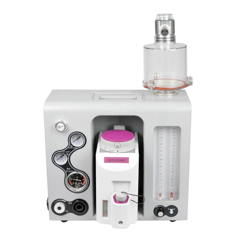 Maquina de Anestesia Portatil Surgical Medical Equipment Anestesia Machine Tube Veterinary Portable Anestesia Machine