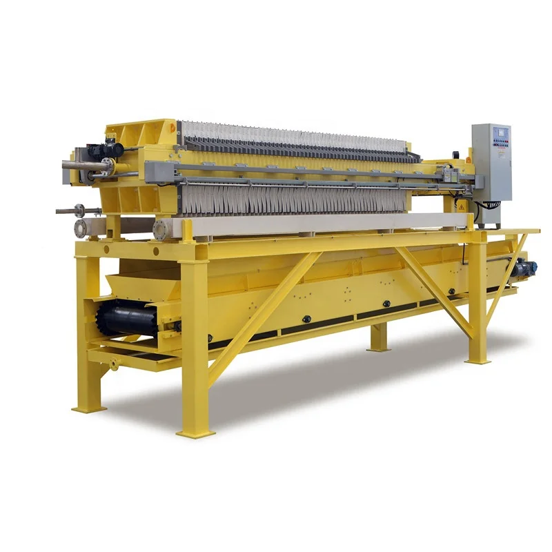 Self-washing filter press mud cleaning filter press system suppliers
