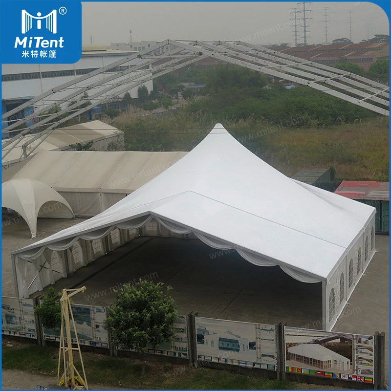 Event Planning Luxury Outdoor Event Tent Multi-side Combination Outdoor Wedding Tent Storage Marquee