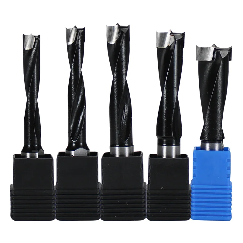 YINGBA CNC Tungsten Carbide Tips 2F Row Drill Woodworking Drilling Bits Router Tools