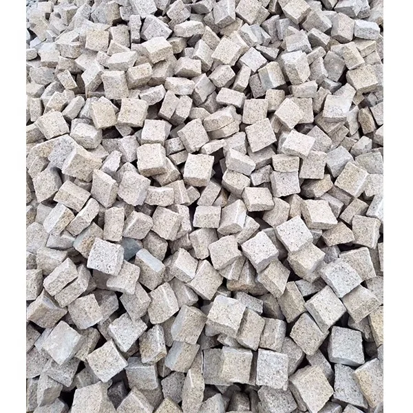 Granite cube stone yellow granite paver stone natural stone products