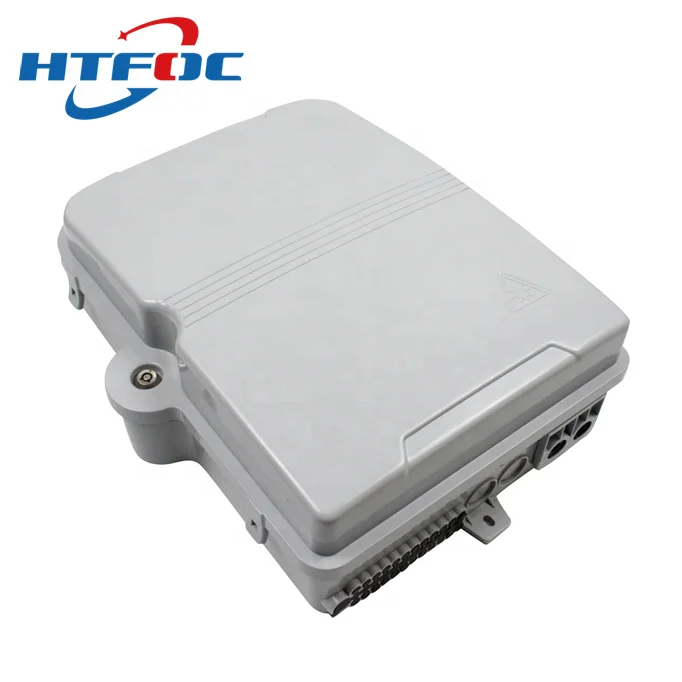 24 Core Fiber Optical Distribution Box CTO FDB Ftth Gpon 3 Feeder Ports and 24 Access Ports Rohs Support IP 65 for FTTH