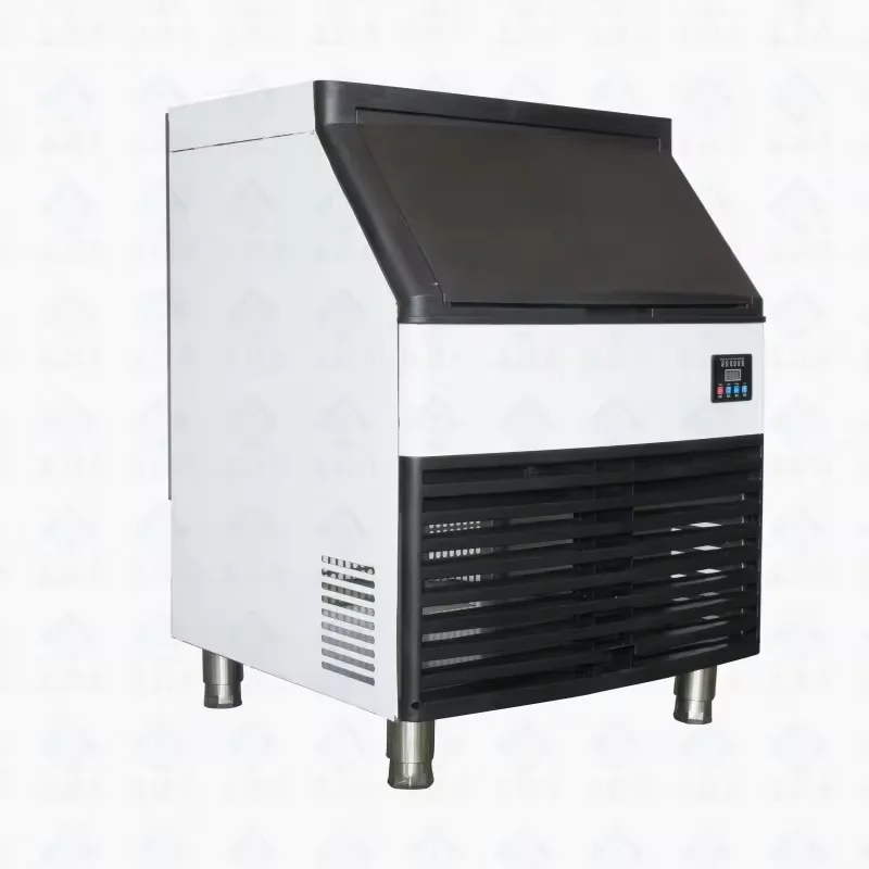 Ice cube vending machine with auto bagging  commercial ice cube making machine