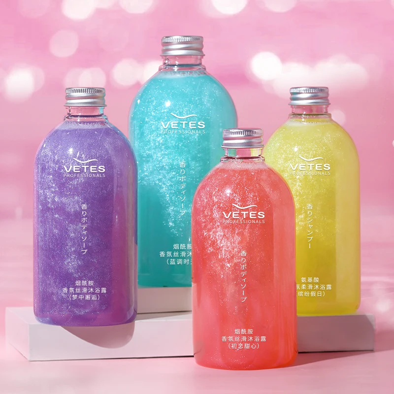 Высокий класс отбеливание Zest аминокислота аромат Гладкий мытья тела, гель для душа