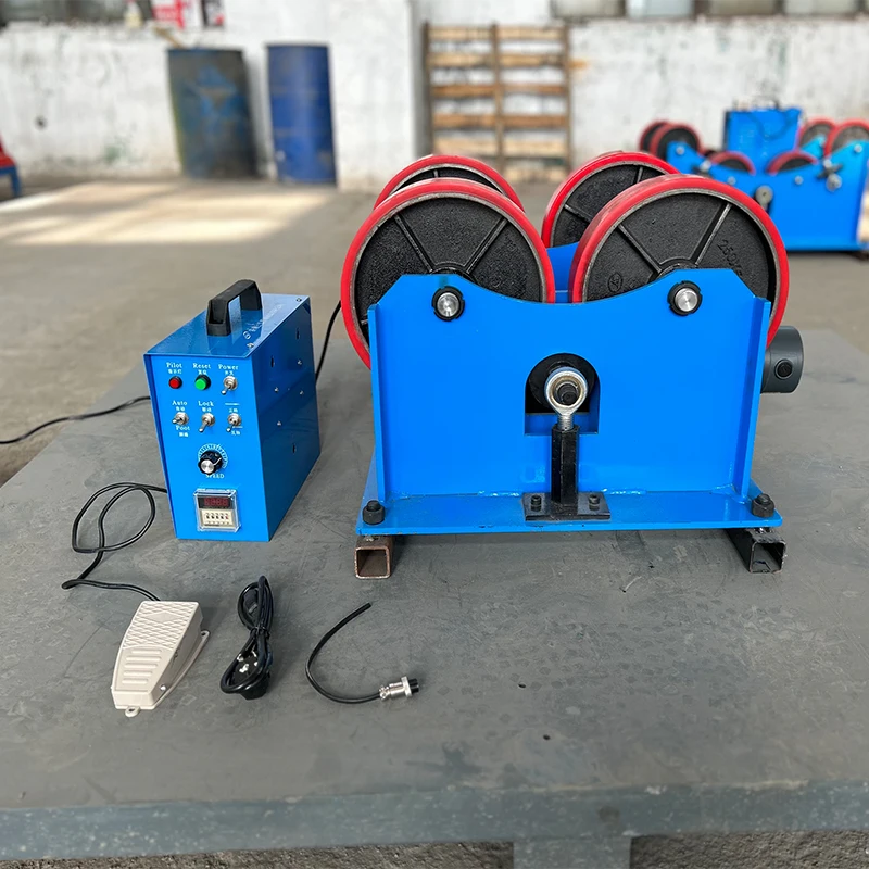 Self Adjustable Welding Pipe Rotator Rubber Roller Welding Rotator