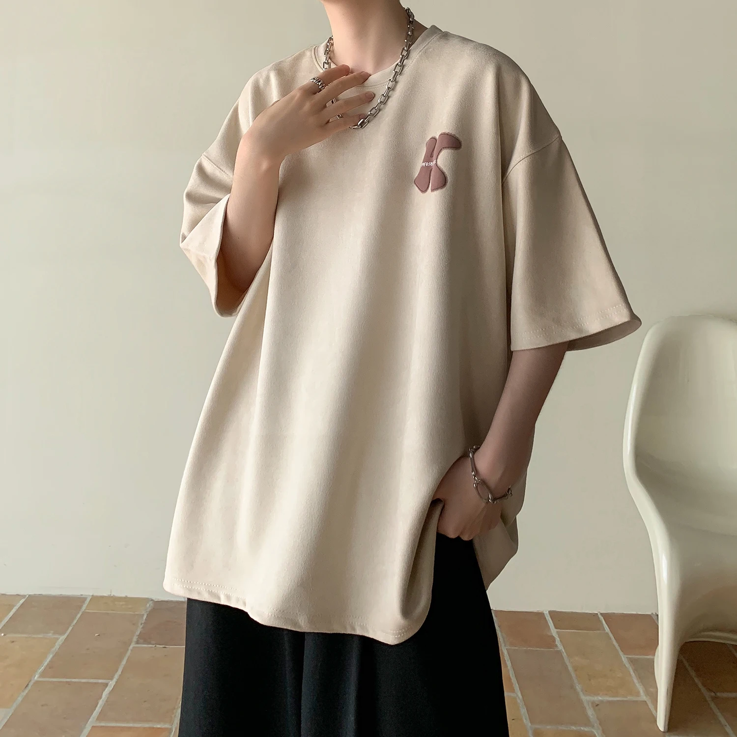 High Quality cotton Fabric T shirt 3D puff print Custom Short Sleeve men oversized T-shirt Round Collar Tshirt men T shirt OEM