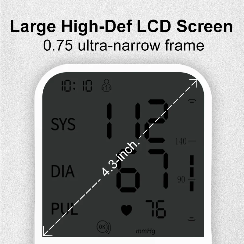 Сфигмоманометр Brother с сертификатом CE и IOS цифровой прибор для измерения артериального давления электронный