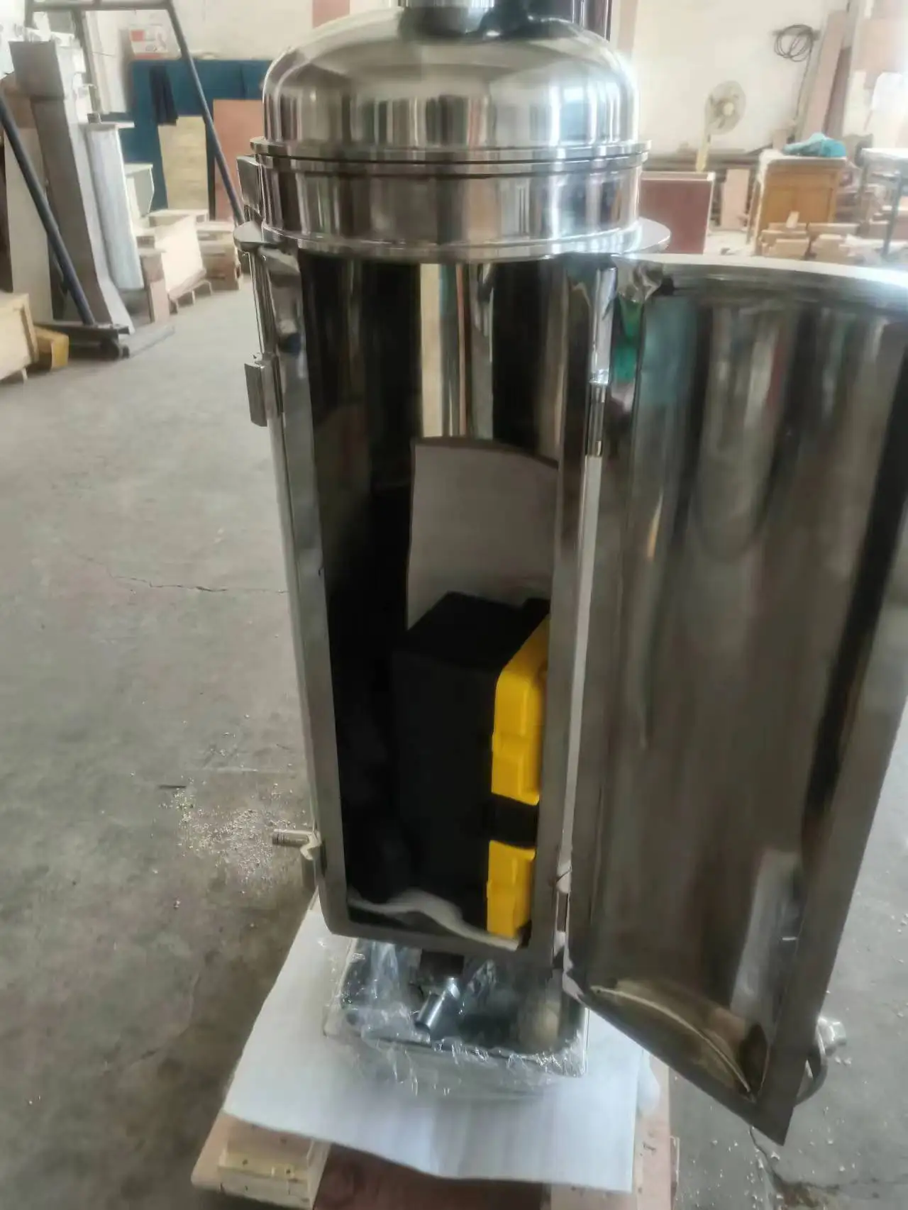 GO/GF Stainless Steel Tubular Bowl Centrifuge for Bacteria Cell Separation