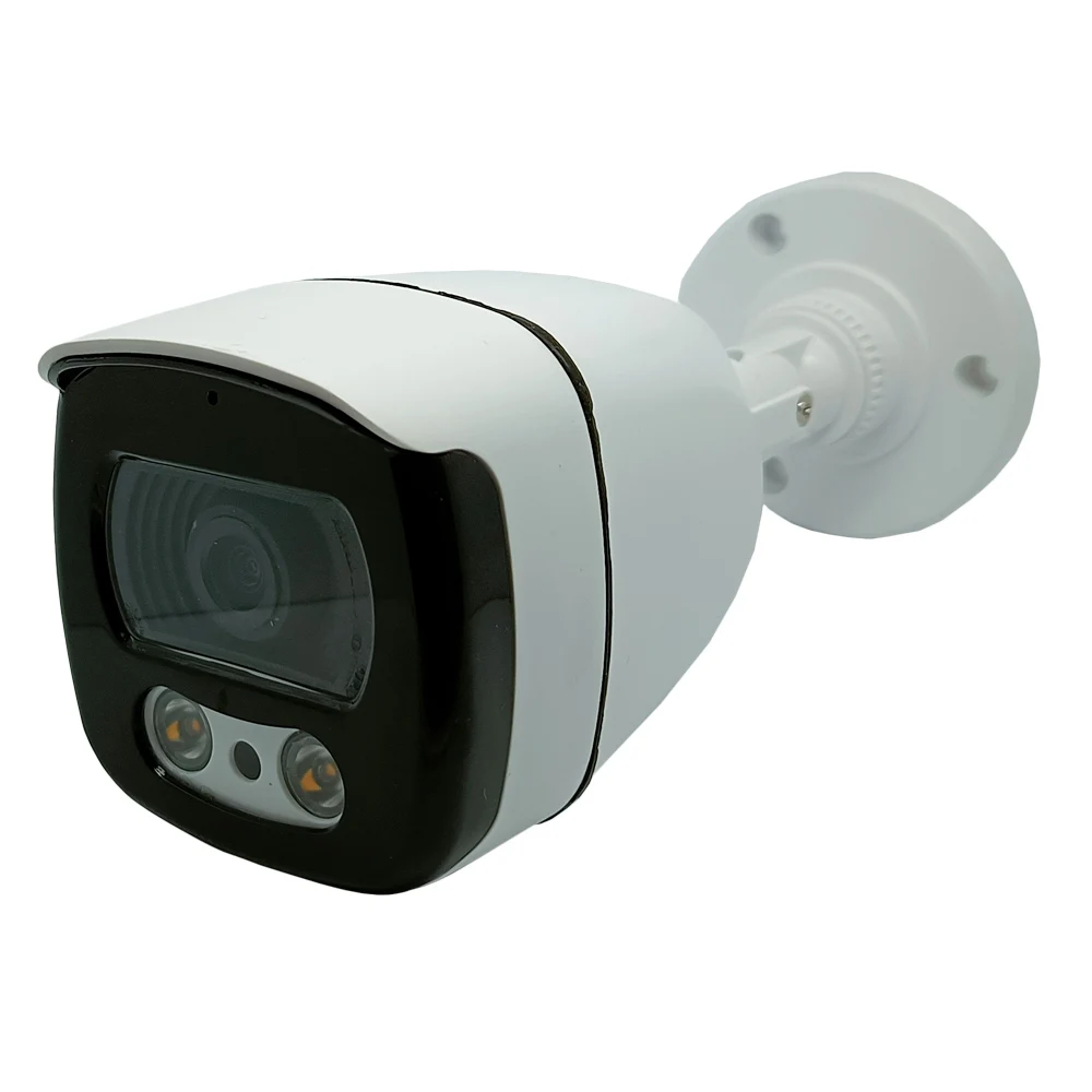 HD  8MP 4K Bullet Outdoor One-way Audio Waterproof Full Color Night Vision Network IP Surveillance Camera