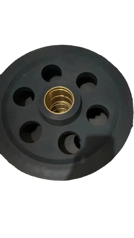 Tower crane wire rope pulley & Nylon pulley of crane, 490*90*120mm,  8kg