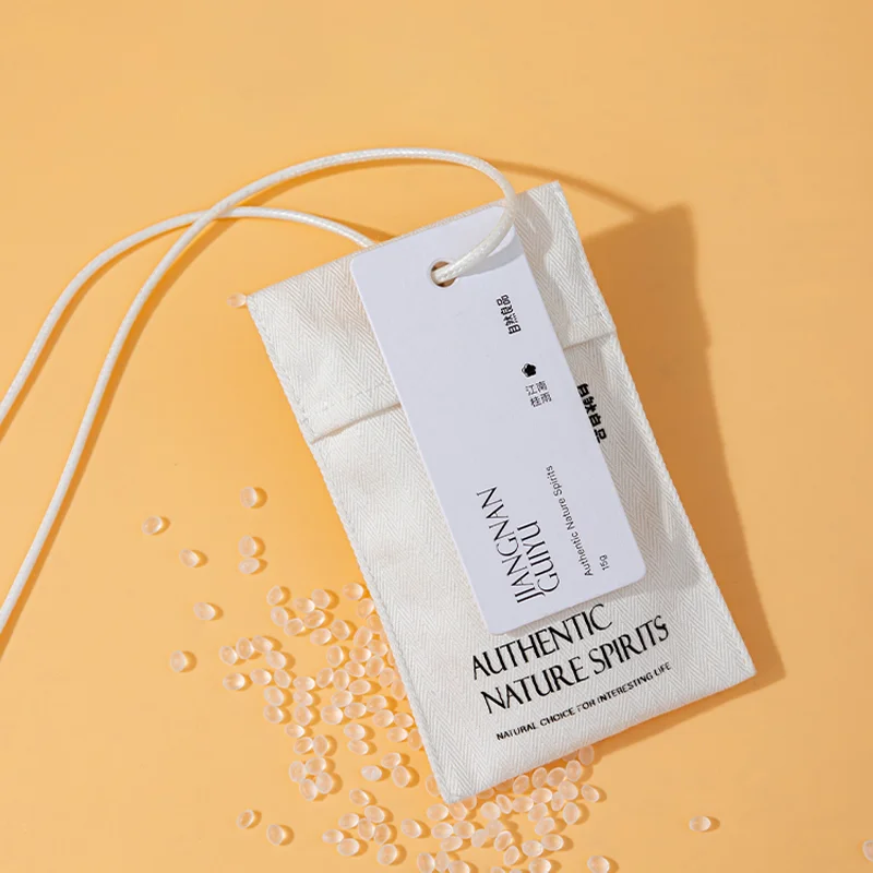 Custom Printing Sachet Wardrobe Aromatherapy Lasting Aroma Stay Fragrant Car Load Twill Fabric Cotton Sachet Bag