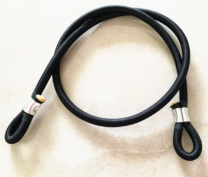 Сверхпрочный Круглый Полиэфирный банджи-шнур с карабином, 10 мм, 12 мм