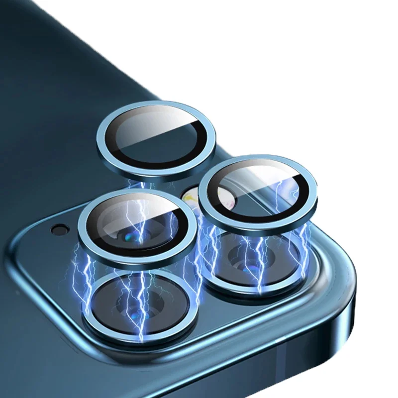 Colorful Metal Single Circle Camera Lens Protector For Iphone 12 Pro Camera Lens Protector