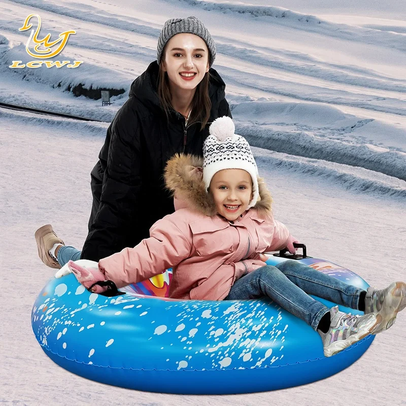 LC Heavy-duty pvc Snow Sled Free Style Snow Sled Christmas Gift Heavy-duty pvc Snow Sled