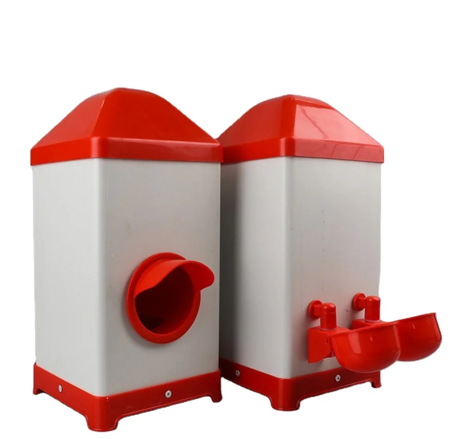 Куриная кормушка и куриная потайка