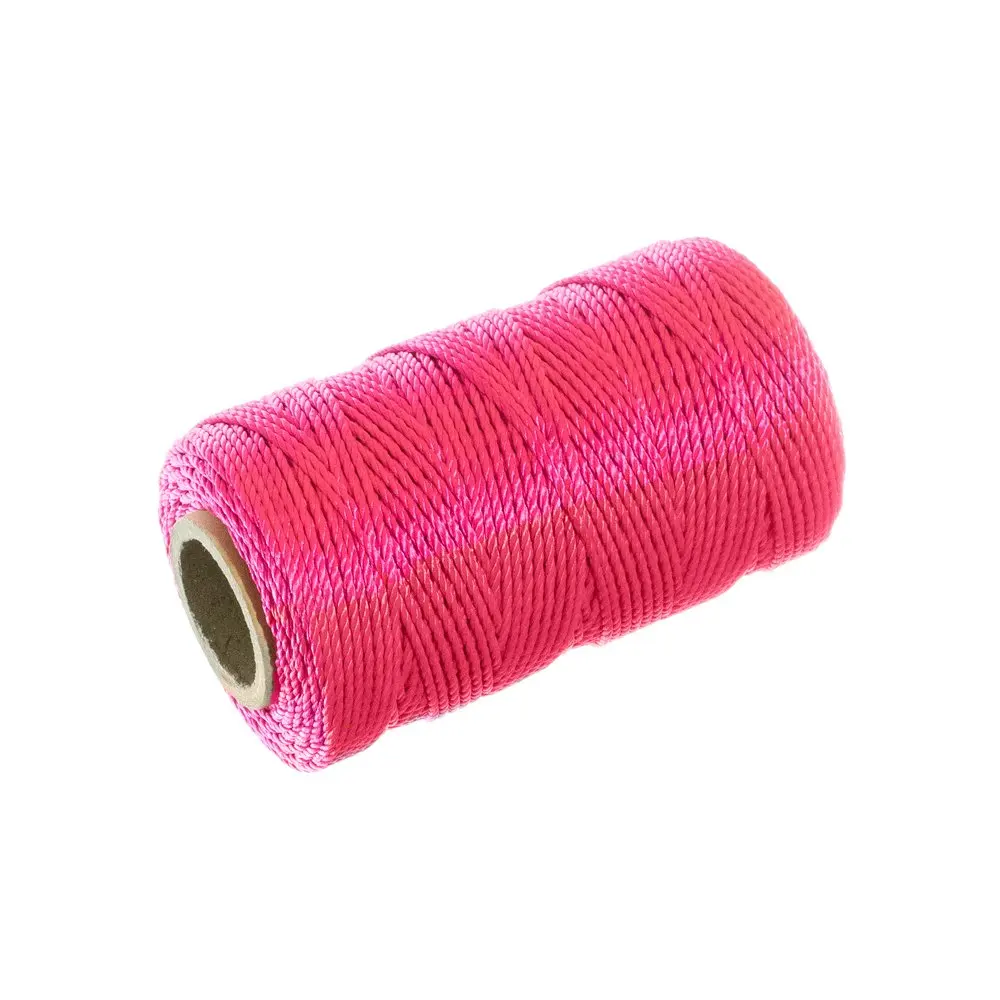 18# twisted pink nylon mason string  line Masonry