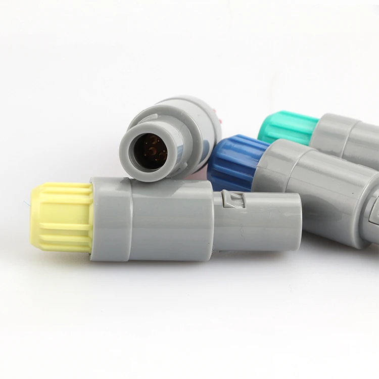 1P Series Medical Connector PAG.1P PFG PLG Connector 4 5 6 8pin for ECG Monitor