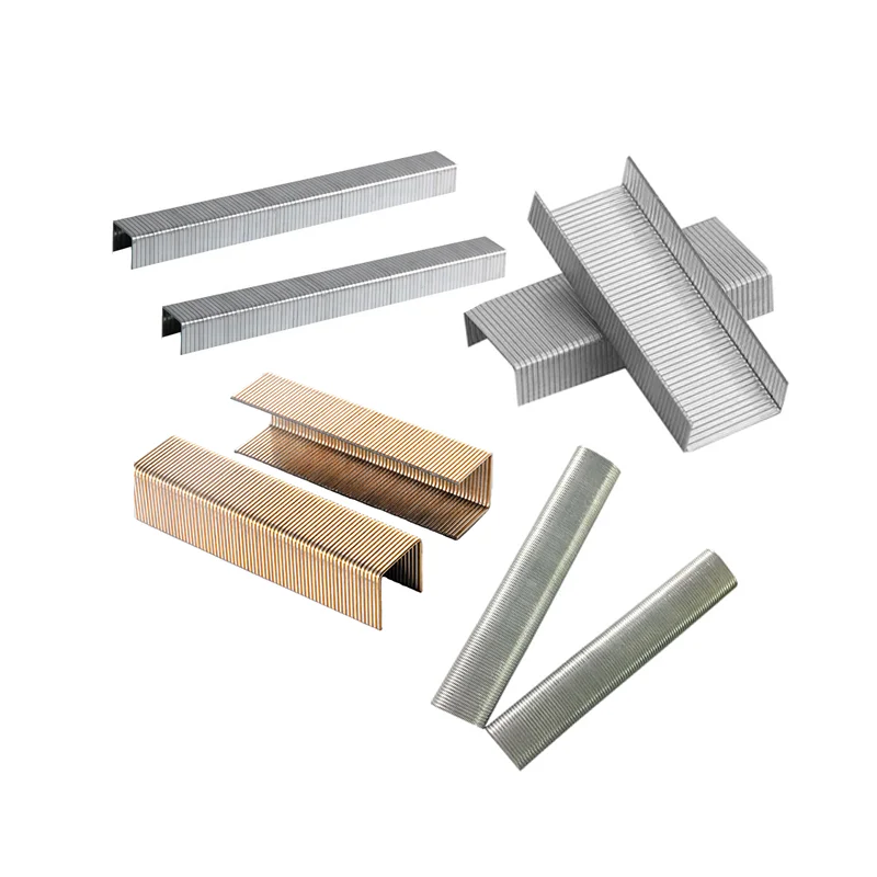 f15 f20 f30 f40,  f50 galvanized steel f series staple straight nails furniture staple wire Brad nails u staple t nails/
