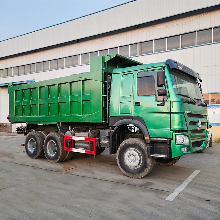 used Sino HOWO 6x4 16 20 Cubic Meter 10 Wheel Euro 2 375hp Tipper Truck Mining Dump Truck for Sale