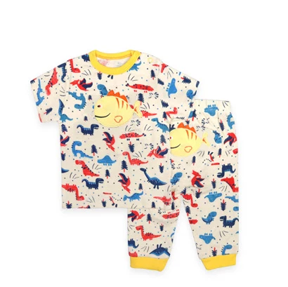 Custom Spring Clothing Set Baby Clothes Baby Boy Girl 2 Pieces Cotton Long Sleeves Soft New Born Cheap Price 2024 Baby Pajamas
